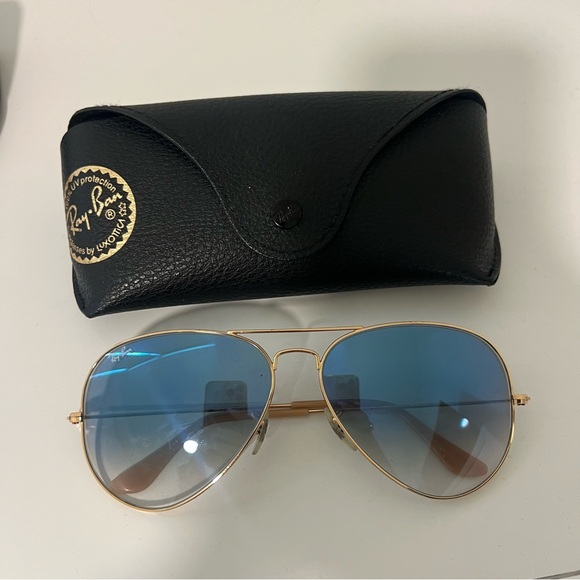 Ray Bans Aviator Gradient - Picture 3 of 4